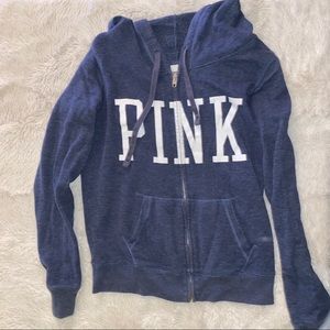 PINK Full-Zip hoodie